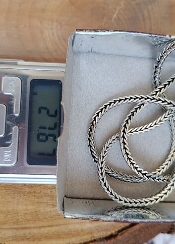 Beden GÜMÜŞ TİLKİ KUYRUĞU KOLYE 4.1 MM