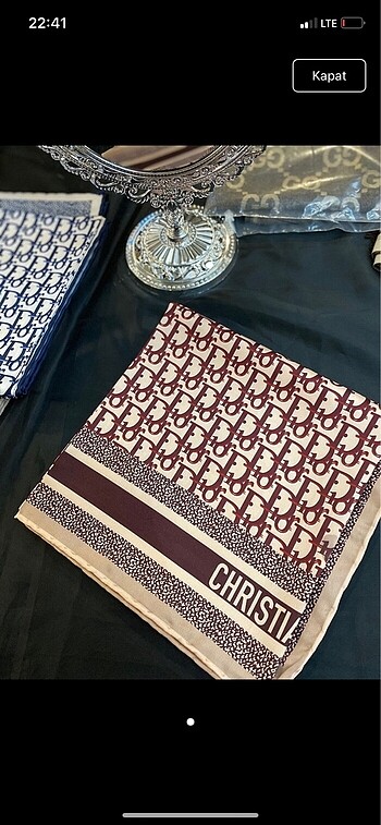 Yeni dior eşarp