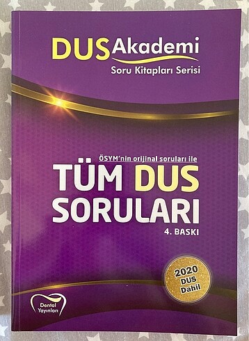 Dusdata Tüm DUS Soruları