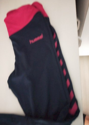 Hummel Kızlar İçin Fermuarlı Baskılı Tayt