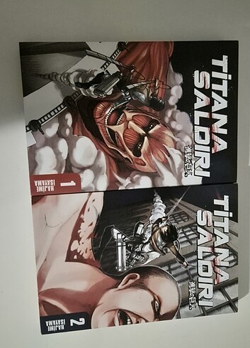Titana Saldırı ilk 2 baskı manga satış