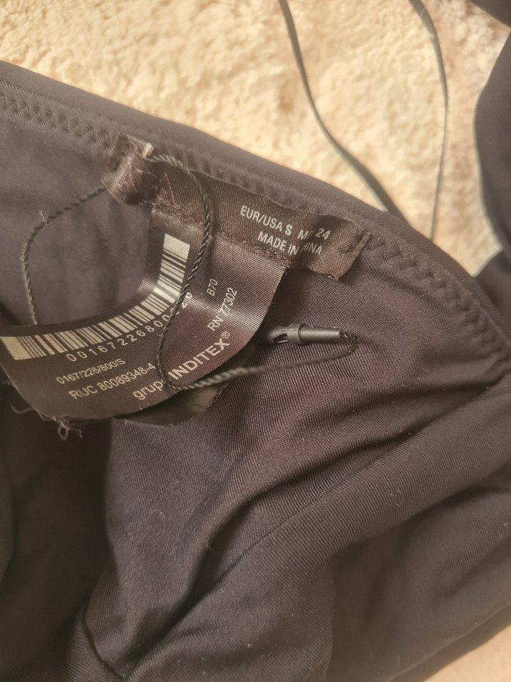 Zara Siyah Tokalı bustiyer - Görsel 4