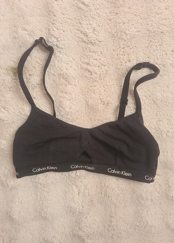 Calvin Klein Siyah Spor Sütyeni - Görsel 3