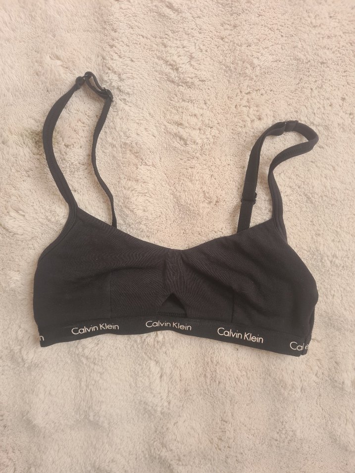 Calvin Klein Siyah Spor Sütyeni - Görsel 3