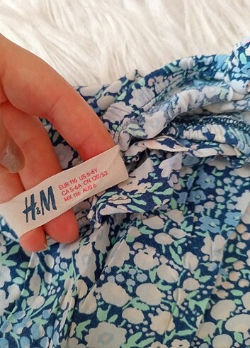 H&M Kız çocuk 1 elbise bi tulum hm marka