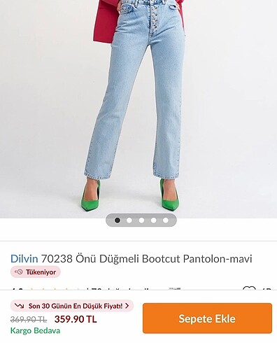 Dilvin pantolon