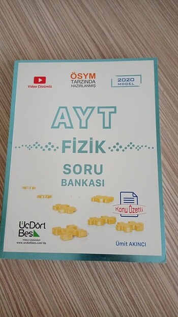 345 Ayt fizik soru Bankası 