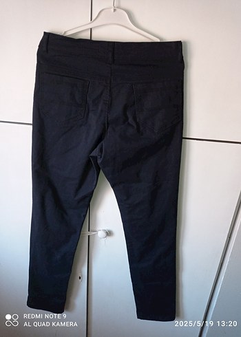 Erkek Lacivert Düğmeli Pantolon - Görsel 3