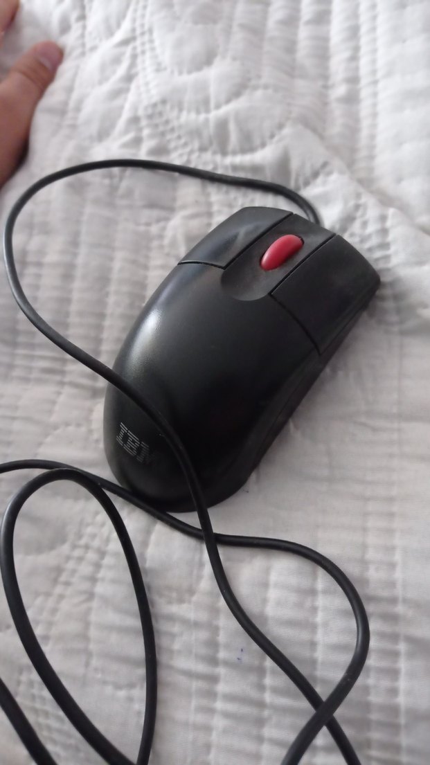 Kablolu Gri IBM Bilgisayar Mouse - Görsel 2