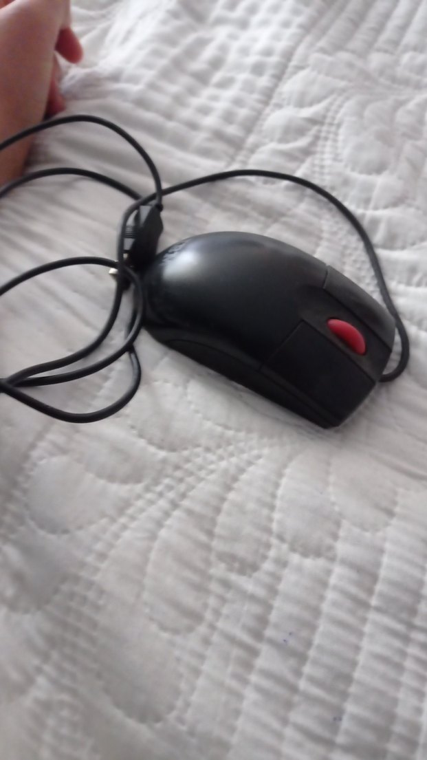 Kablolu Gri IBM Bilgisayar Mouse - Görsel 4