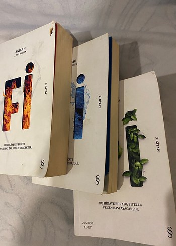 Akilah Akılar Roman Seti - 3 Kitap - Görsel 3