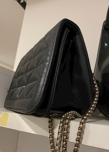 Prada Siyah Deri Kadın Çanta - Görsel 2