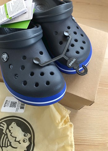 Crocs Erkek Çocuk Mavi Kaydırmaz Terlik - Görsel 2