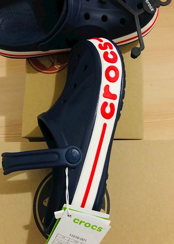 Crocs Erkek Spor Sandalet Lacivert Velcro - Görsel 2