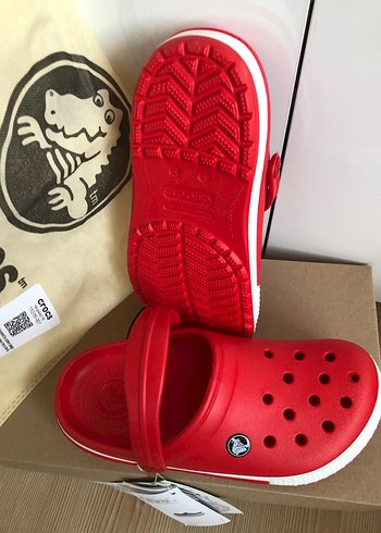 41 Beden kırmızı Renk Kırmızı Crocs Kadın Spor Terlik