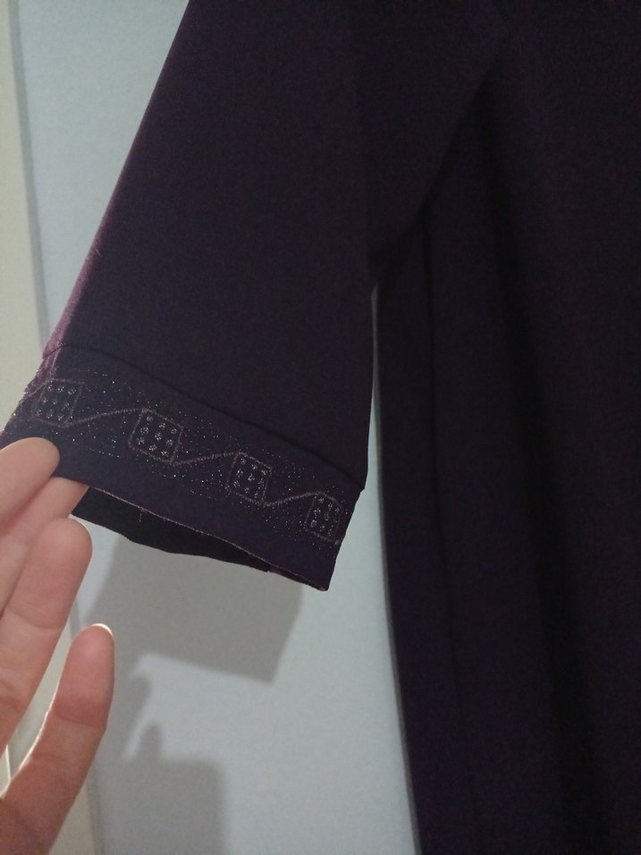 büyük beden ferace - Görsel 5