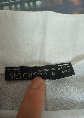 s Beden beyaz Renk Kadın Beyaz Uzun Regular Fit Kumaş Pantolon