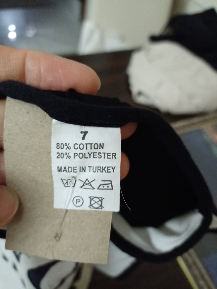 yazılı  ve tüllü kız tişört - Görsel 5