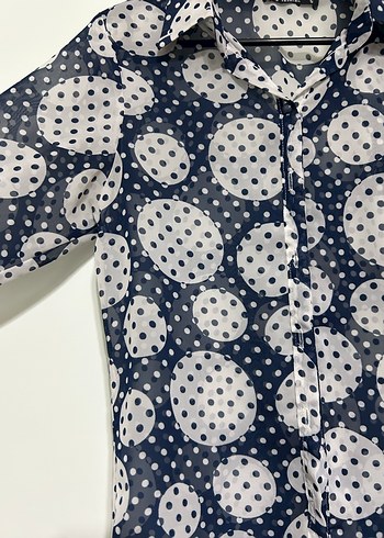 Puantiyeli gömlek - Görsel 2
