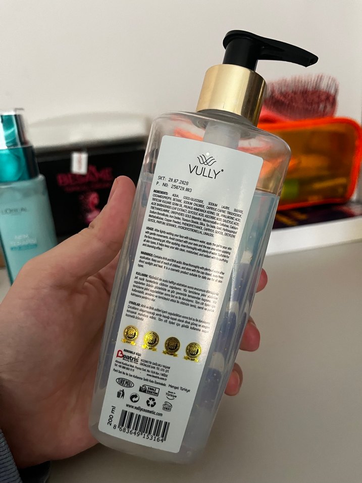 Vully AHA+BHA Arındırıcı Temizleme Jeli - Görsel 2