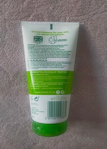 Simple Nemlemdiricili Yüz Temizleme Jeli - Görsel 2