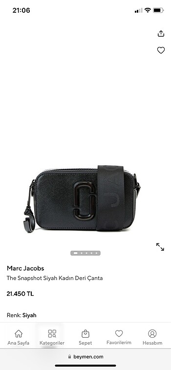 Marc jacobs çanta