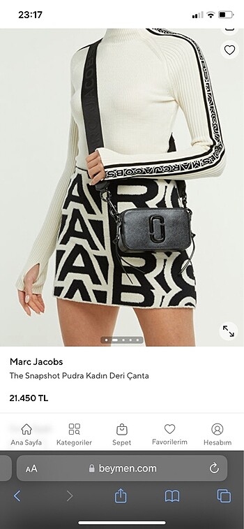 Beden Marc jacobs çanta