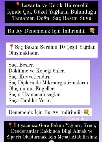 SAÇ BAKIM