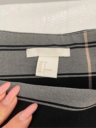 H&M H&M Kalem Kruvaze Etek