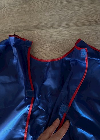 Koyu Mavi çocuk boyama Kollu Önlük - Görsel 5