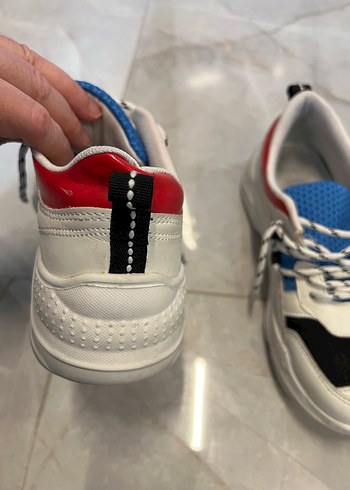 35 -36 Bağcıklı Spor Sneakers - Görsel 5