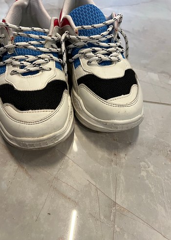 35 -36 Bağcıklı Spor Sneakers - Görsel 3