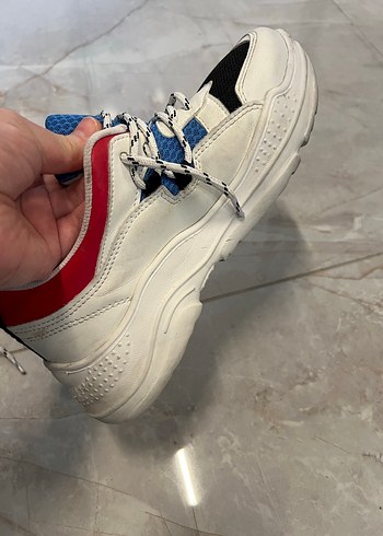 35 -36 Bağcıklı Spor Sneakers - Görsel 8
