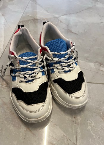 35 -36 Bağcıklı Spor Sneakers - Görsel 2