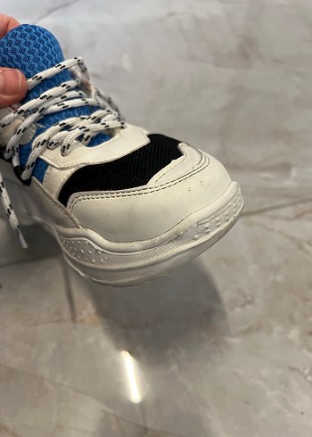 35 -36 Bağcıklı Spor Sneakers - Görsel 7