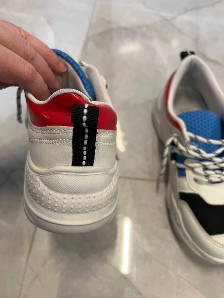35 -36 Bağcıklı Spor Sneakers - Görsel 5