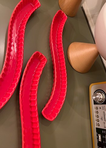 3 adet seramik çerezlik - Görsel 10