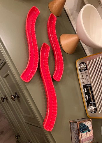 3 adet seramik çerezlik - Görsel 7