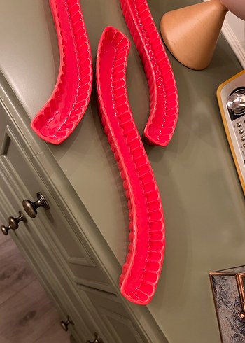 3 adet seramik çerezlik - Görsel 9