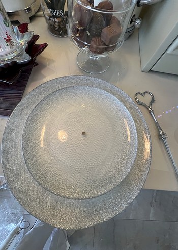 Gri Doku Desenli Cam iki katlı kurabiyelik - Görsel 6