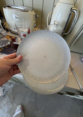 Gri Doku Desenli Cam iki katlı kurabiyelik - Görsel 2