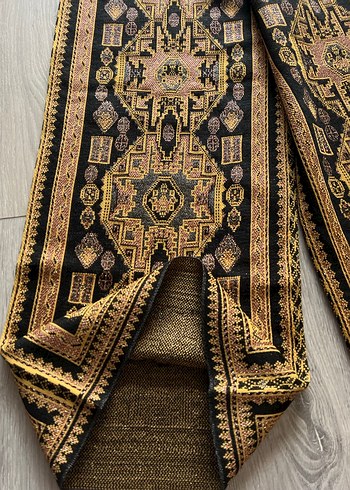 Pek Zara triko pantolon, Desenli Bohem Örgü Kadın Pantolon - Görsel 11