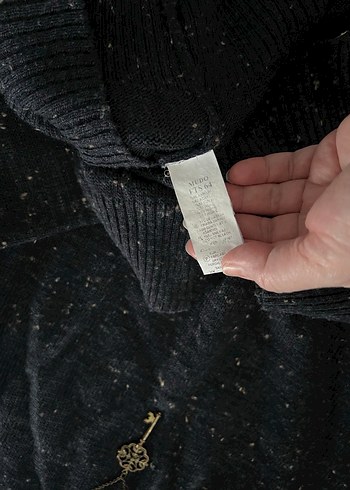 Yün  karışımlı mudo do kazak - Görsel 9