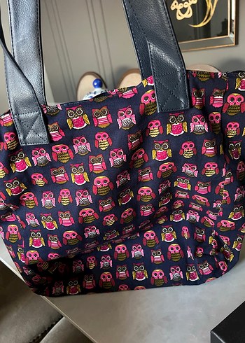 Bohem Çok Renkli Desenli Fermuarlı Kadın Çanta - Görsel 8