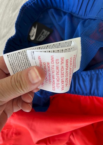 9-10 yaş,Nike Kırmızı Erkek Çocuk Deniz Şortu - Görsel 6