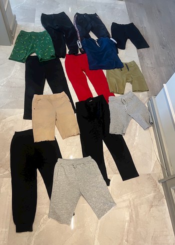 8 Yaş Beden 13 parça Erkek Çocuk kıyafetleri