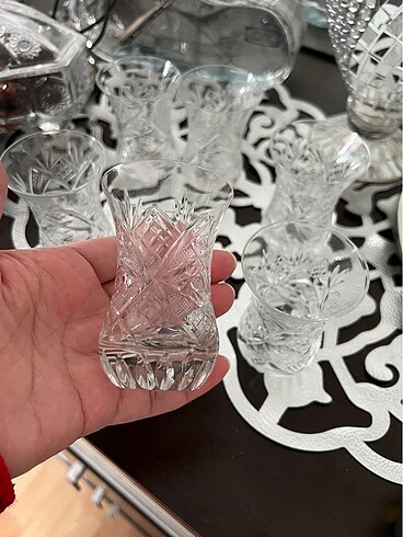 Beden Kristal çay bardağı