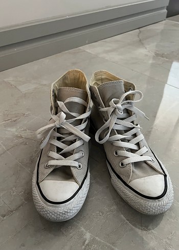 36 Beden Orj Converse Gri Kadın Spor Ayakkabı