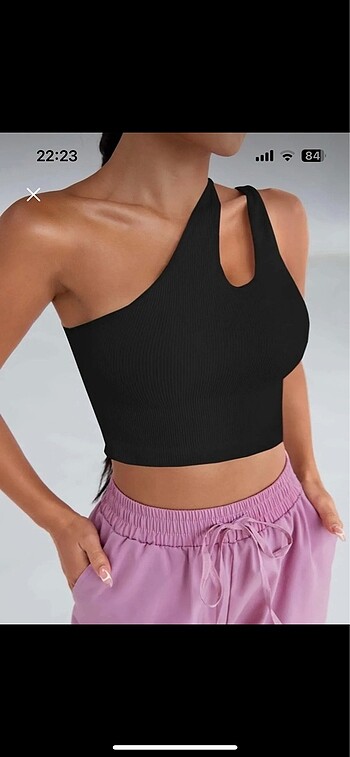 Çapraz Askı Bershka model