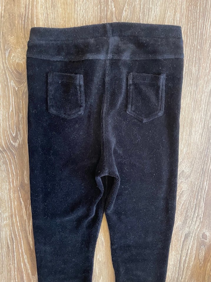 Kız Çocuk Siyah Tayt - Görsel 4